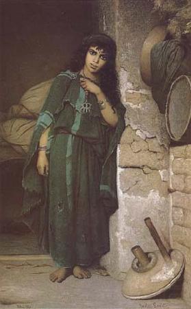 Jeune fille arabe de Tougourth (mk32), Charles Landelle